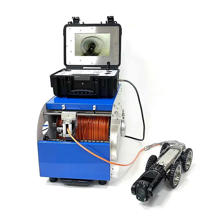 HD Crawler Sewer & Drain Pipe Inspection Robot