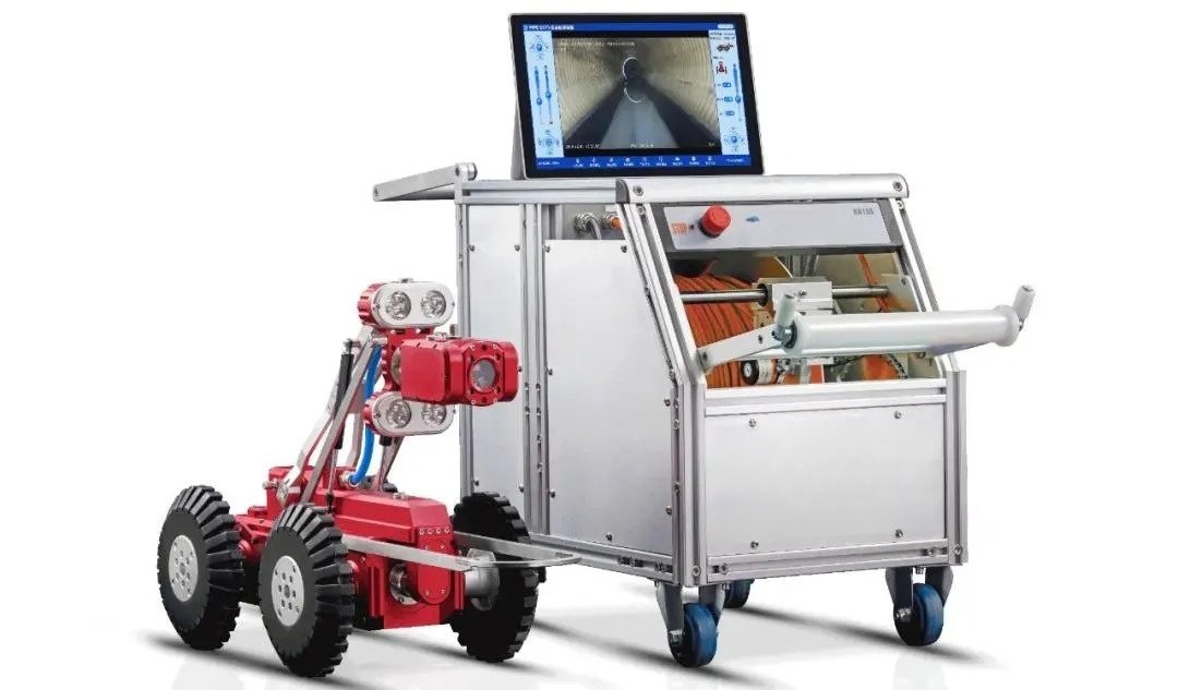 Robot Pemeriksaan Paip Perayap HD untuk Saluran Pembetungan & Longkang
