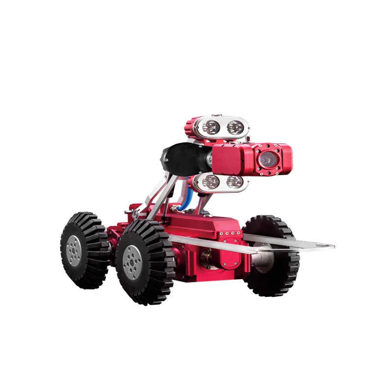 Robot Pemeriksaan Paip Perayap HD untuk Saluran Pembetungan & Longkang