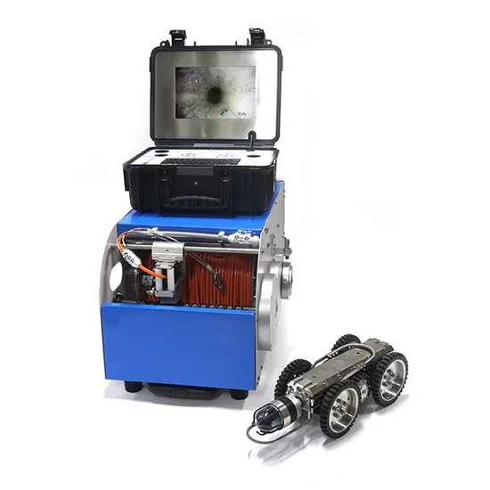 適用於 120-600mm 管道的高解析度 CCTV 履帶式管道檢查機器人