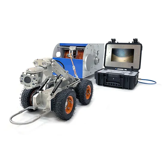 用於下水道的 HD 雲台變焦管道檢查機器人